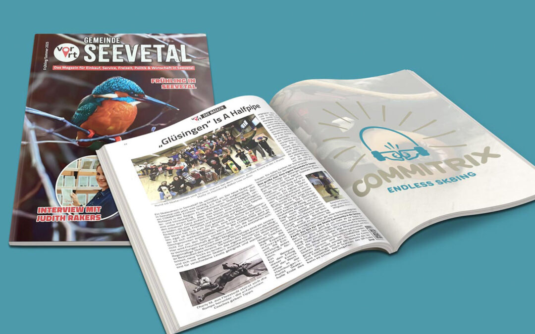 COMMITRIX im Seevetal Magazin: Glüsingen is a Halfpipe